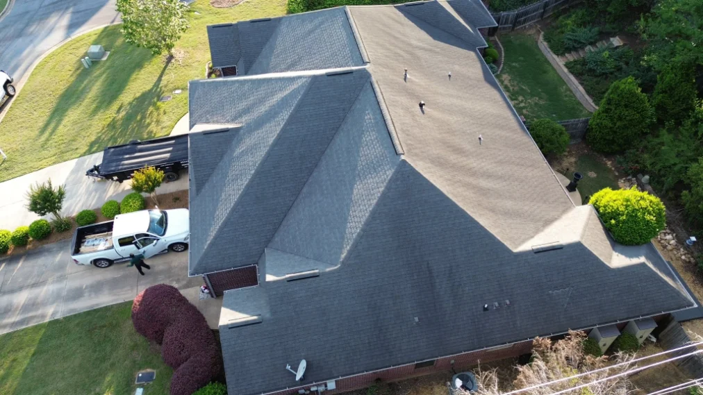 Storm and hail roof damage in Alabama